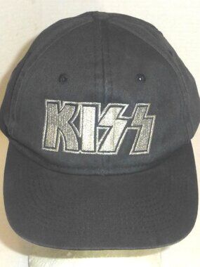 Kiss Band Snapback Adjustable Embroidered Hat Cameo Tag Black PLEASE READ